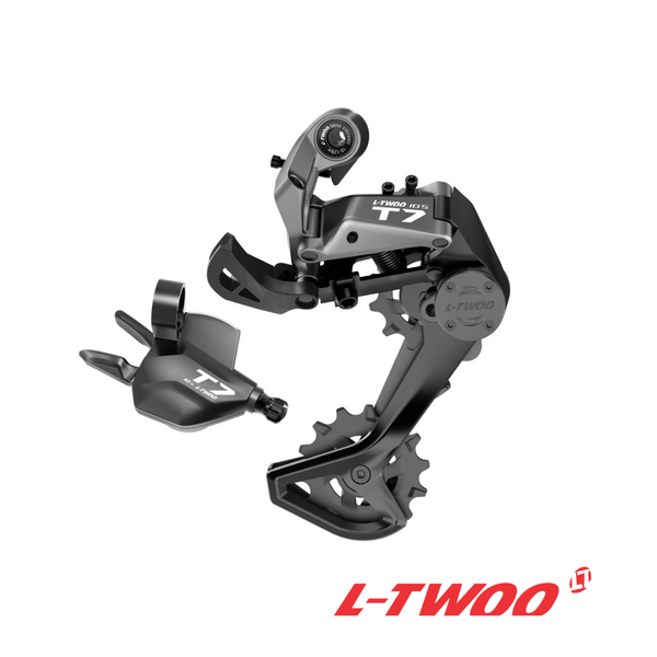 Palanca Doble Tiro con Desviador Trasero LTWOO 10V T7 Sl/Rdt1000